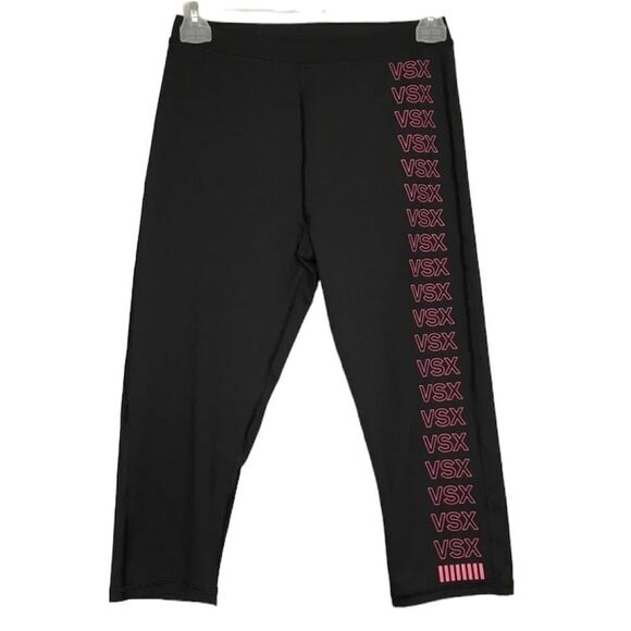 Victoria's Secret Pants - VICTORIA’S SECRET VSX SPORT CROPPED WORKOUT LEGGINGS SMALL